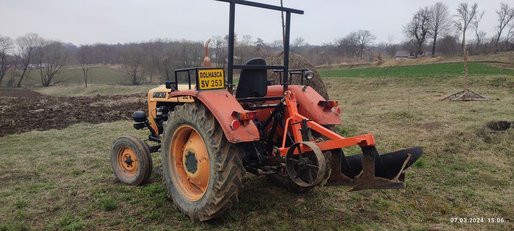 Plug robust pentru tractor!