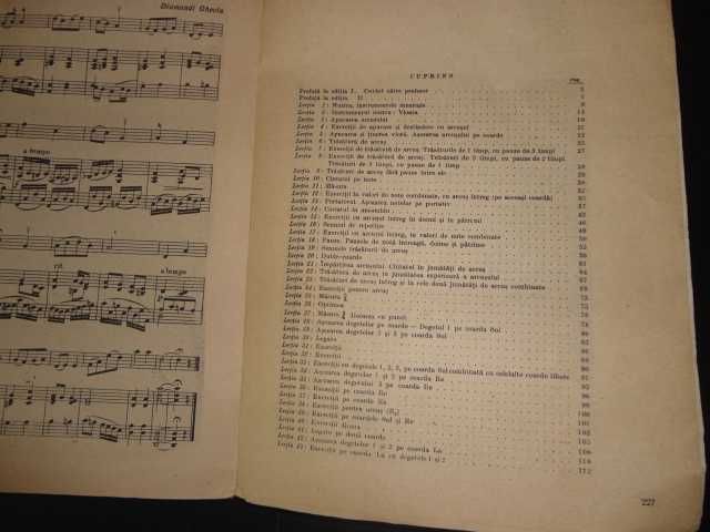 Manual de vioara vol.1-Ionel Geanta  /George Manoliu