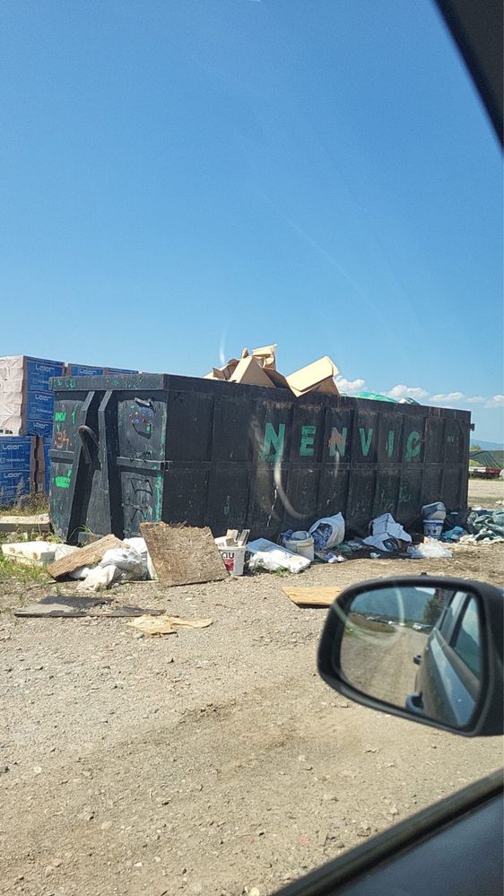 Închiriem containere / bene moloz, gunoi, deșeuri reciclabile