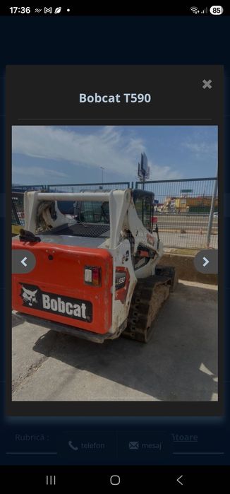 Vand bobcat sau schimb  +- diferenta