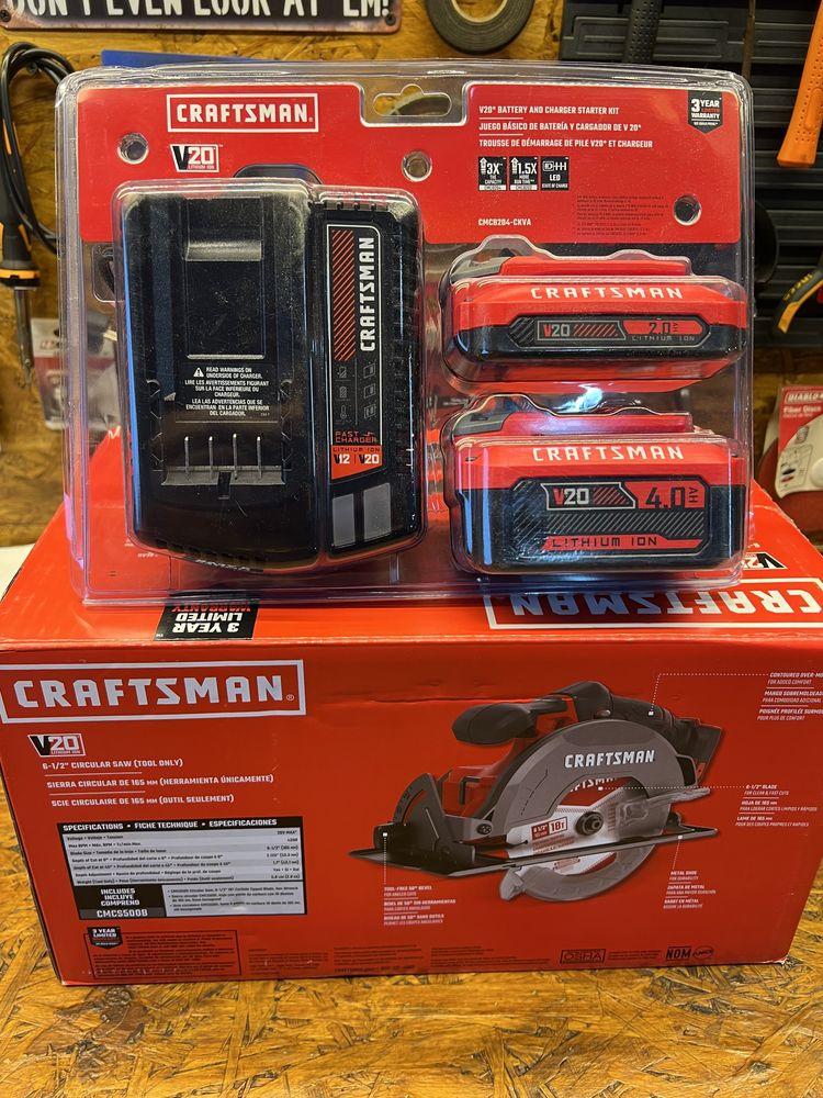 Circular Craftsman 20V USA