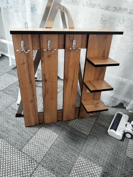 Вешалка в прихожую деревянное классное цвет шикарный