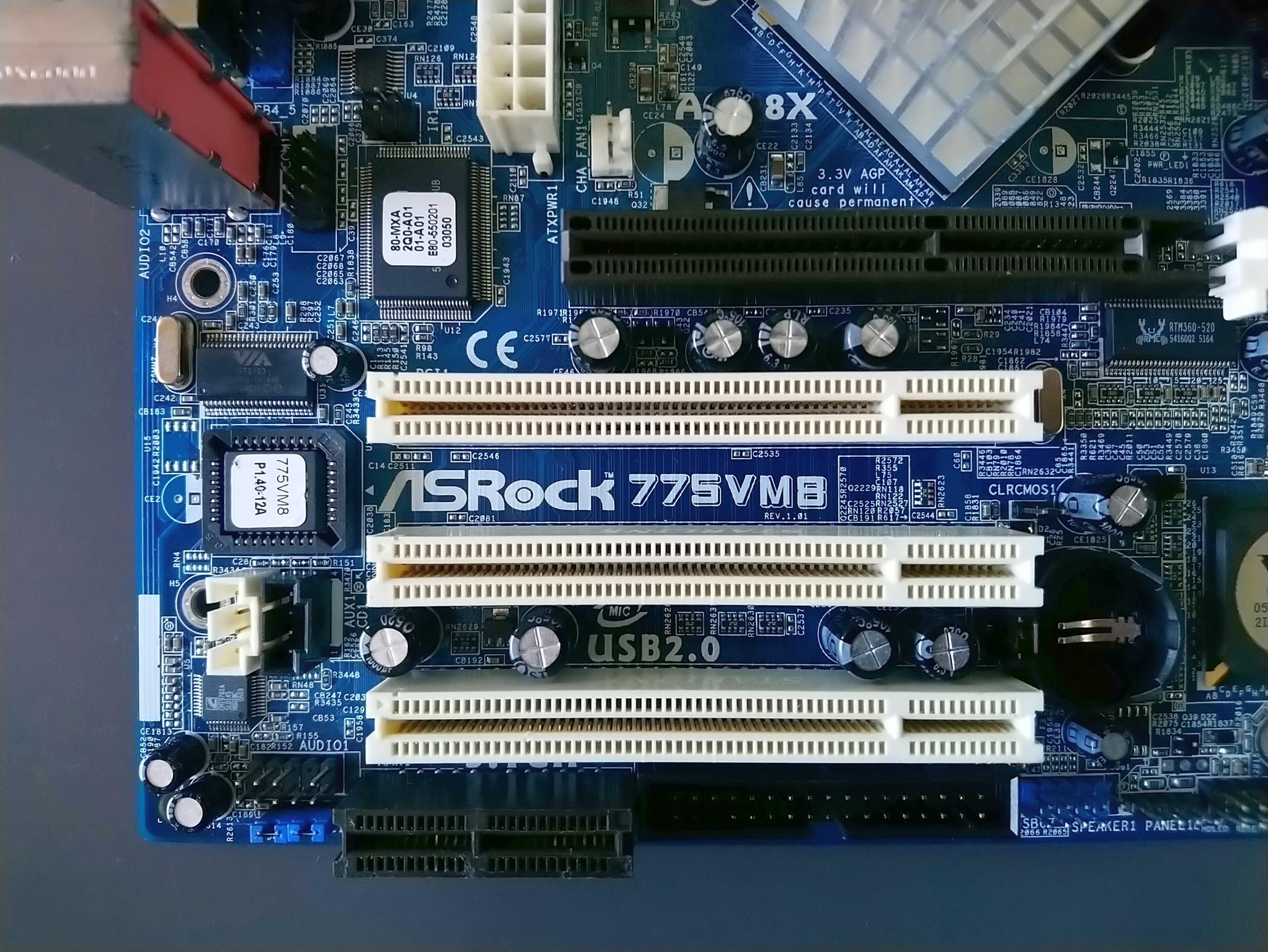 Дънна платка Asrock 775VM8(rev 1.01), Socket LGA 775