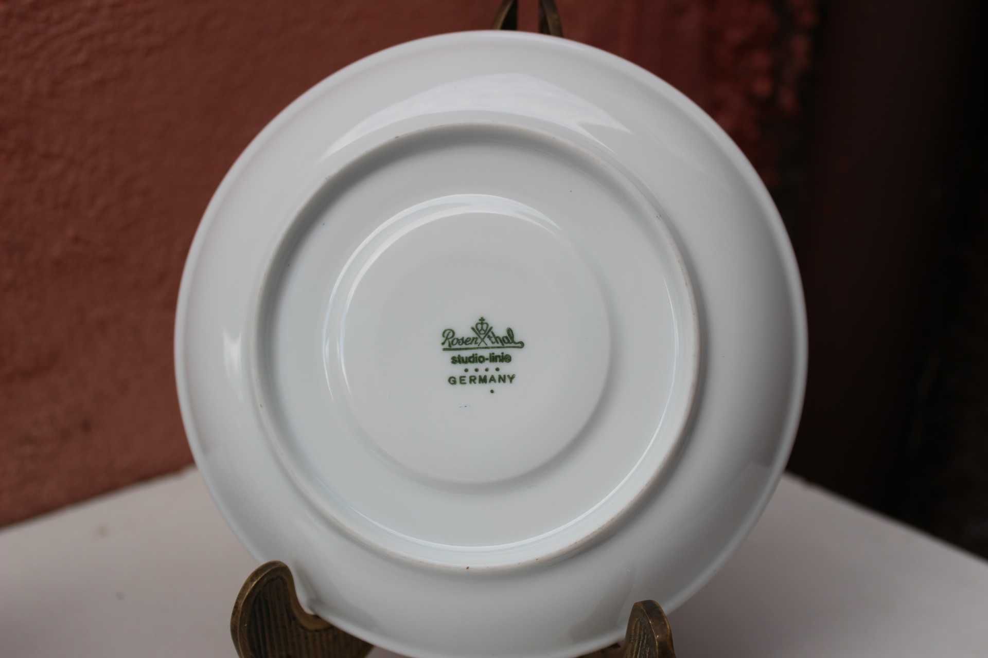 Set portelan 4 persoane ROSENTHAL Ambrogio Pozzi, Duo Exotic Green