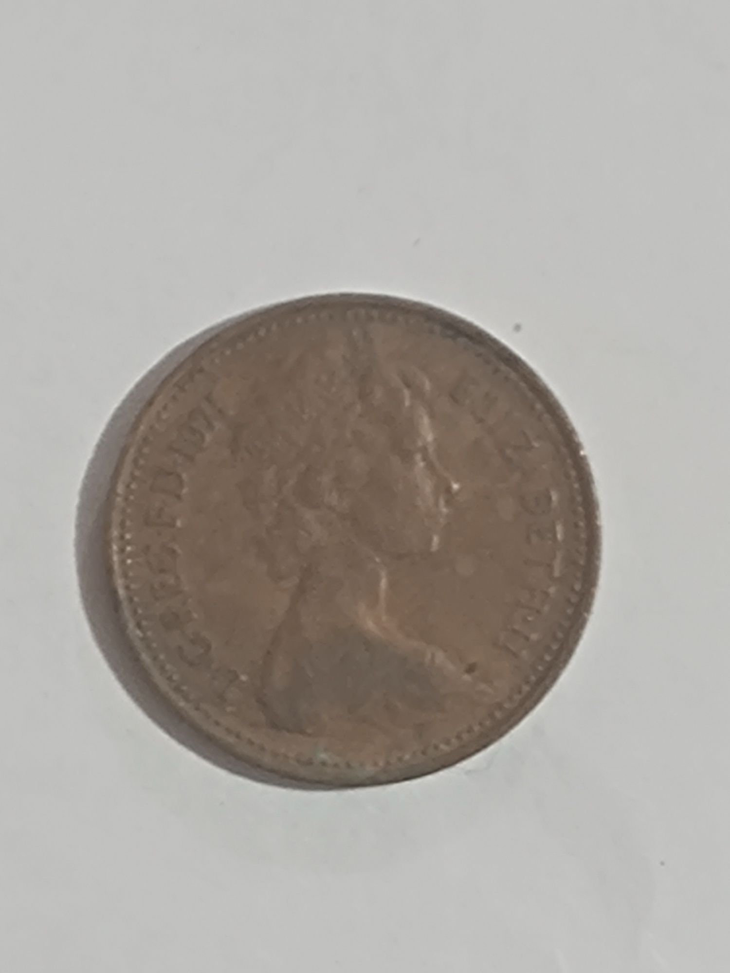 Doua monezii  rare de 1 penny Marea Britanie