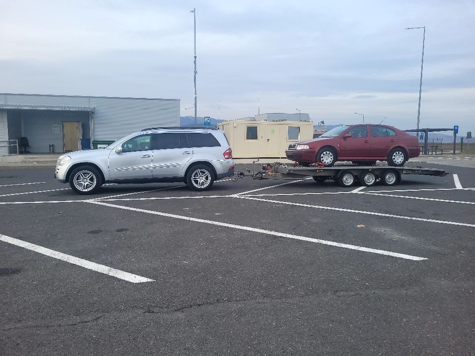 Tractare Platforma  Alba-Iulia Autostrada A1 A10 Transalpina