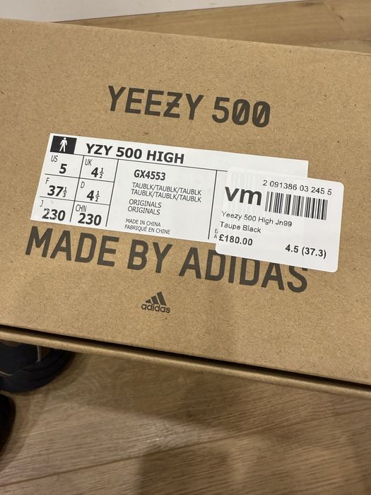 Ghete Yeezy 500 high