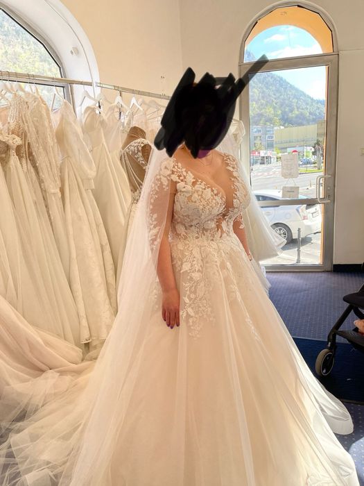 Rochie mireasa cu dantela