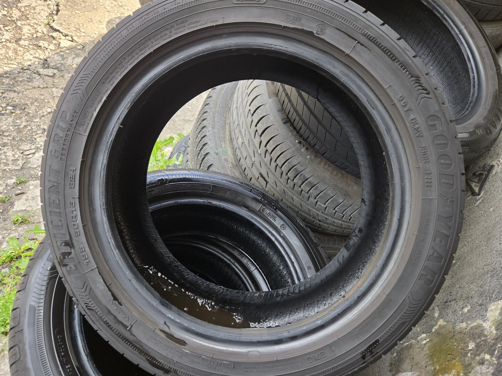 2бр. 195 50 15 Goodyear летни.
