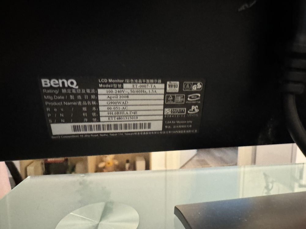 Monitor LCD Benq G900WAD, 19''