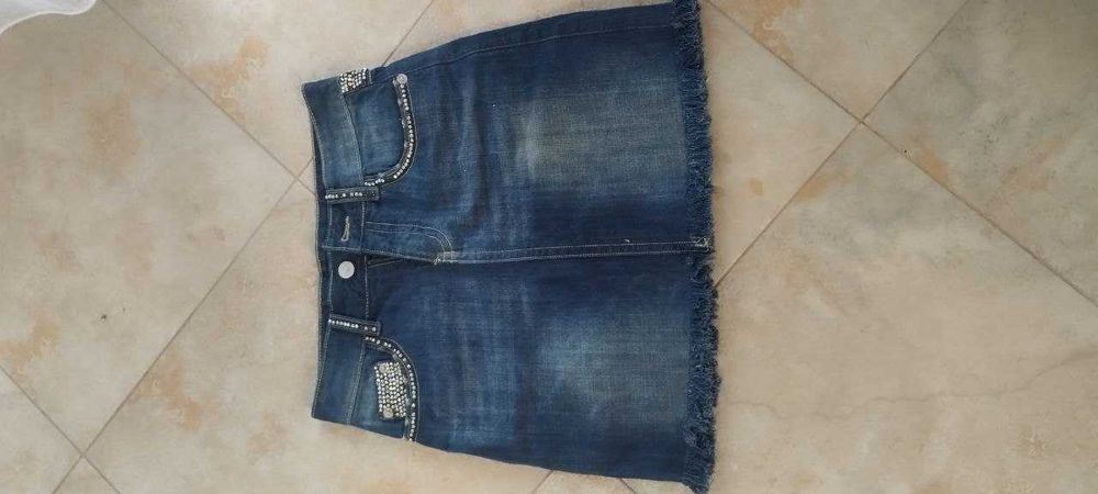 Fusta cool din denim