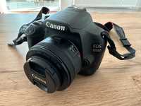 Kit Canon EOS 1200D DSLR cu Canon EF-S 18-55mm + Canon EF 50mm