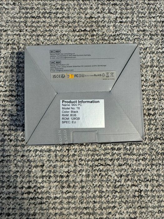 Mini PC Nipogi T6 8/128 GB Sigilat