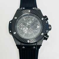Кварцов мъжки часовник Big Bang Unico Black Carbon