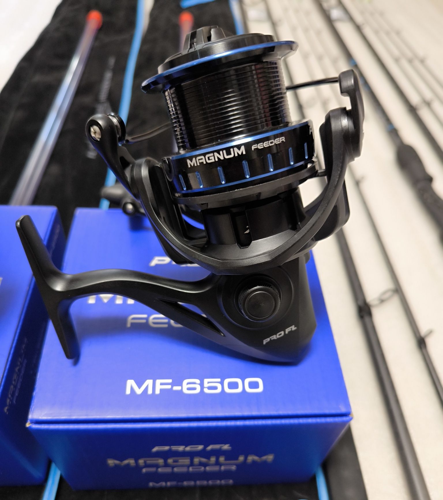 SET 2 Feedere FL Strategist Method 3.90M, 100G +2 Mulinete FL MF6500