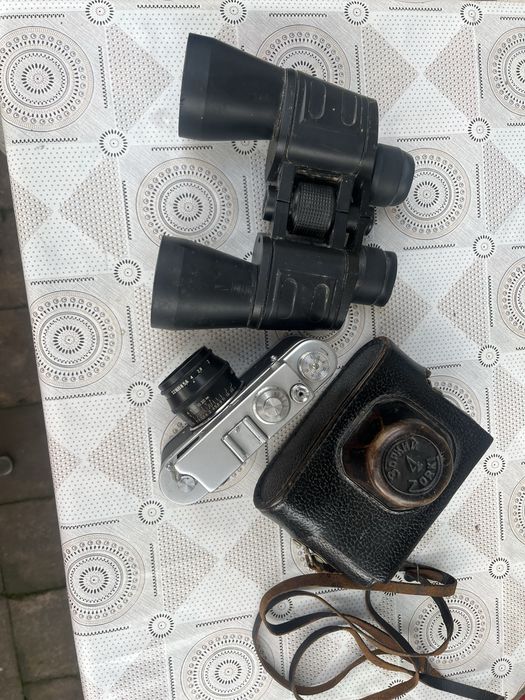 Binoclu plis aparat foto zorki 4