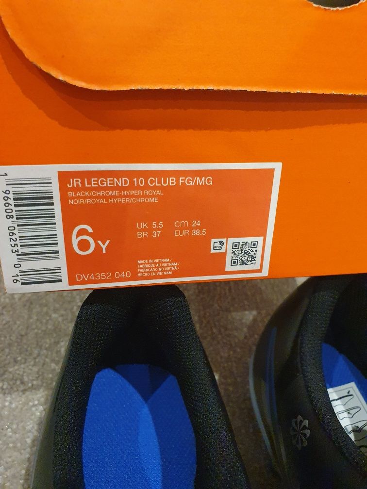 Бутонки Nike Tiempo Club FG, н.38,5