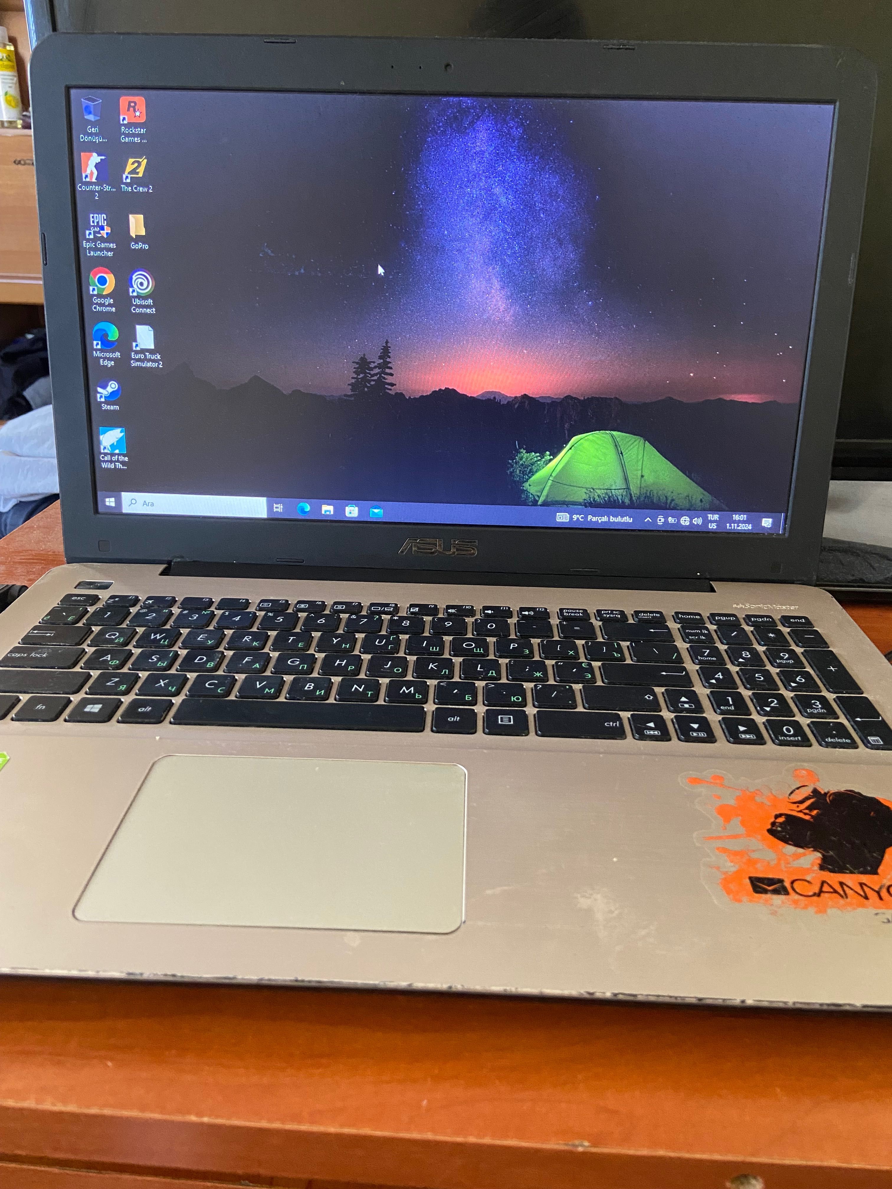 Лаптоп Asus X555L