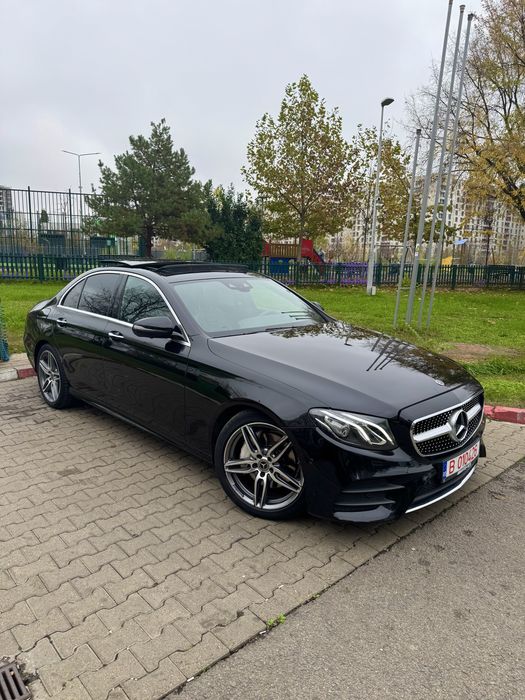 Mercedes E AMG • Bord digital • HeadUp • Burmester • Pano • Camere 360