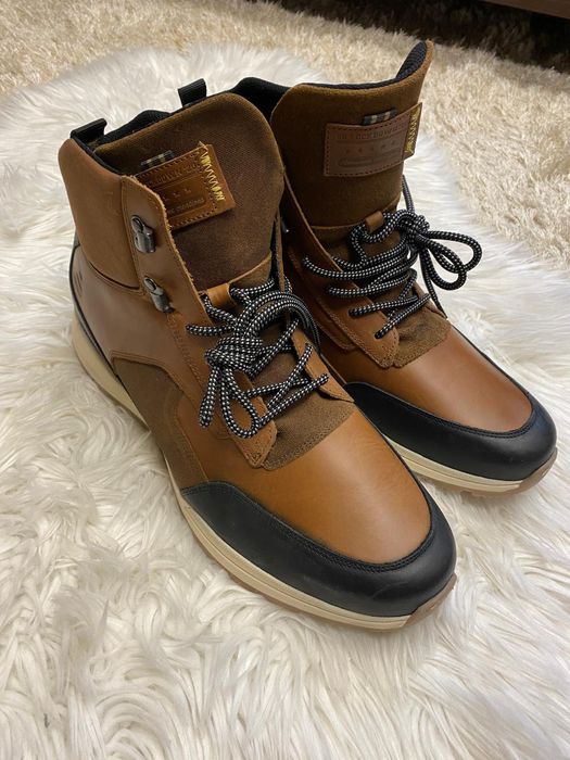 Pantofi casual înalți piele, măsura 46