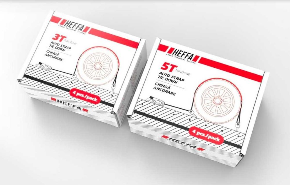 Триточков колан за платформа VDI 2700 standart HEFFA 50mm 5тона