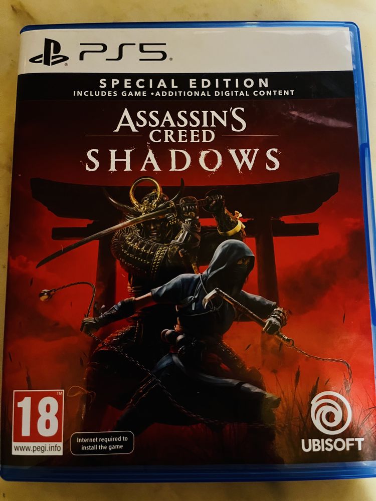 Игра за PS5 Assassins Creed Shadows