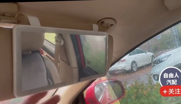 Автомобильный косметическое зеркало. Новый бренд Китай