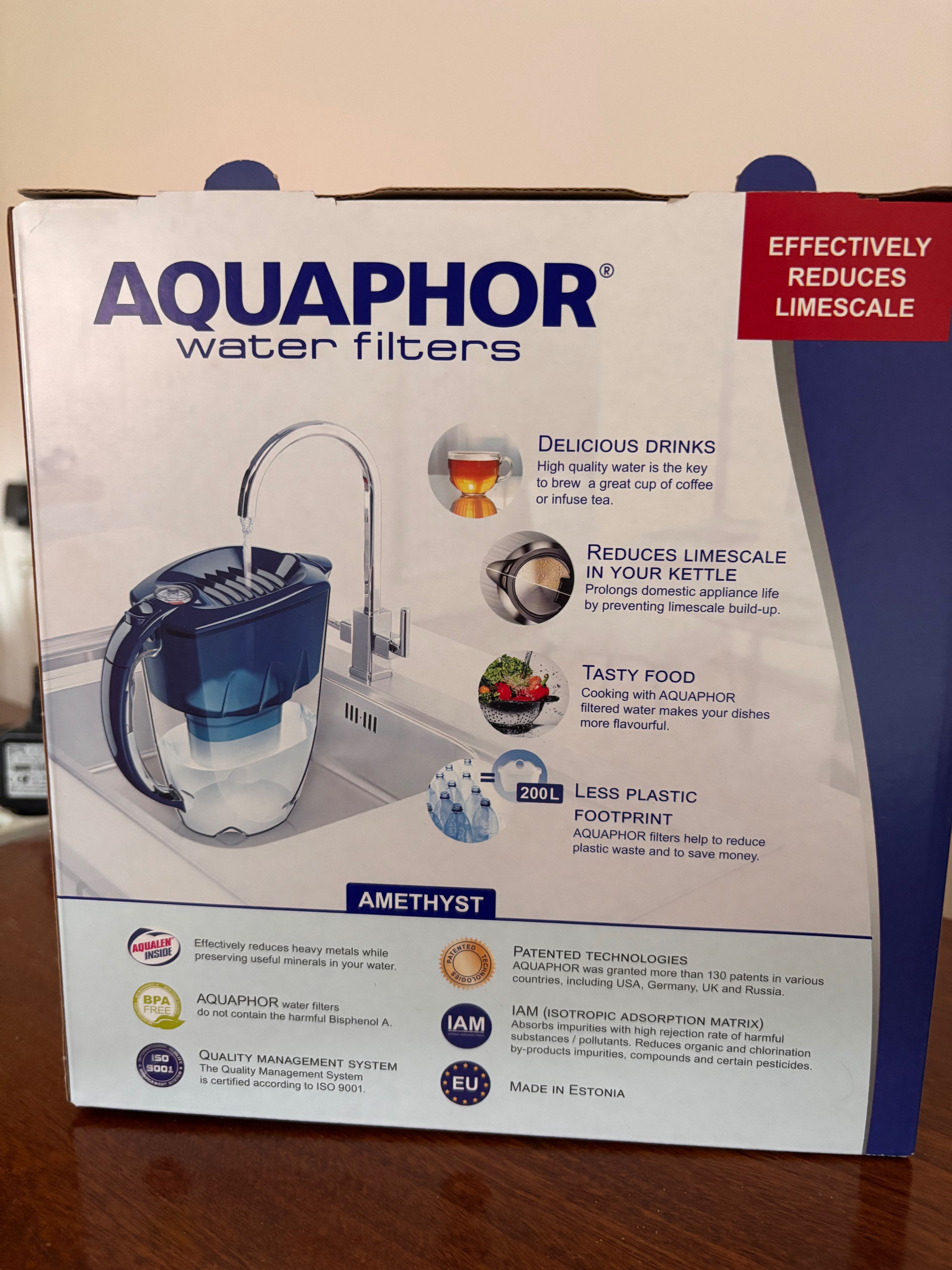 Aquaphor филтърна  кана, 2,8л