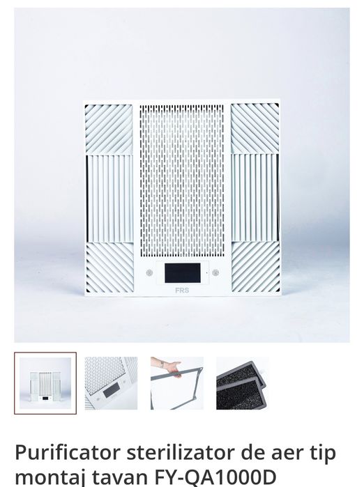 VAND/SCHIMB Purificator/Sterilizator Aer cu Plasma