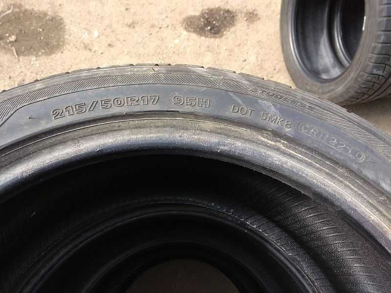 Шины 215/50 R17 - "Hankook IceBear W300" (Корея), всесезоннные.