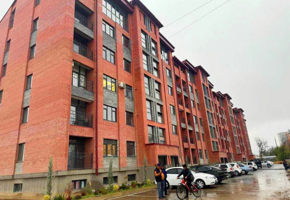 Новостройка 1-5-6 Узбум 33м² коробка ЖК Grand City Яшнабад