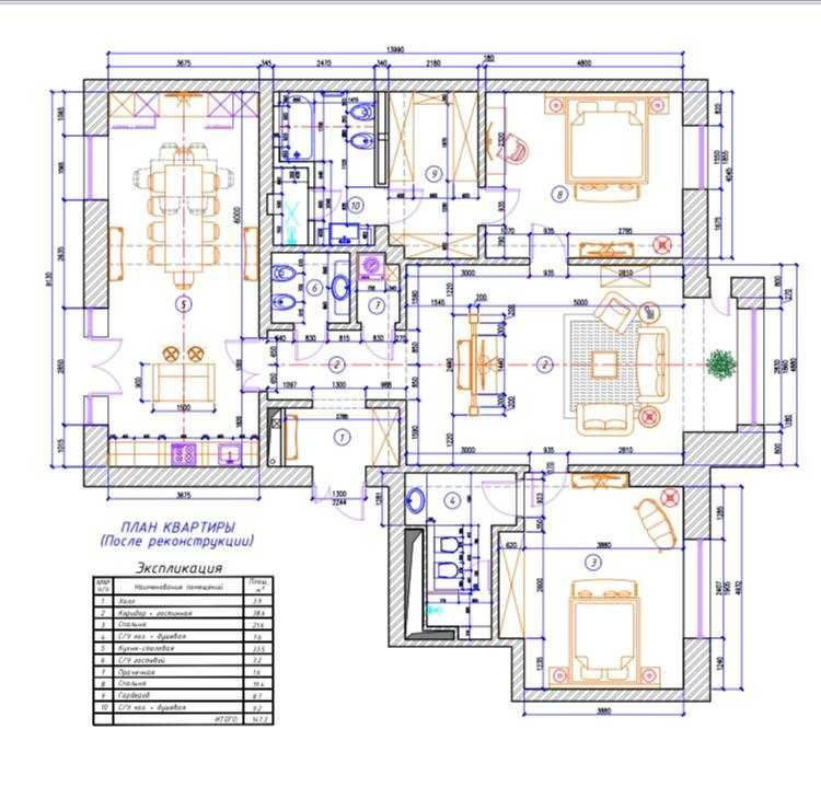 Сдается Квартира | ЖК Новомосковская Golden House | 3-х комнат - 160м2