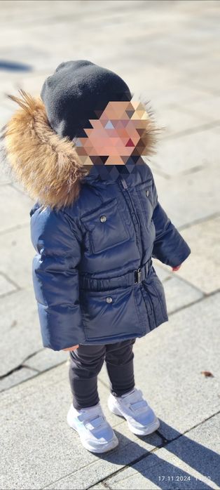 Детско яке с гъши пух