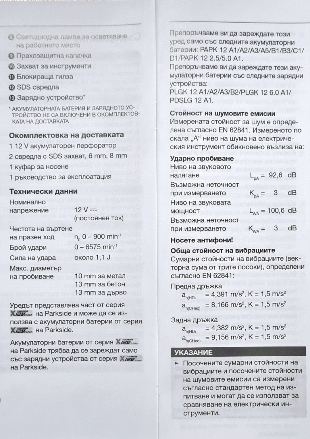 Parkside Мултитул 20v, Зеге 20v,  батерии 20v 4,0 Ah Перфоратор 12v