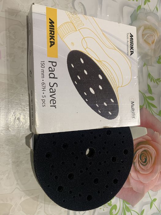 MIRKA ЗАЩИТНА ПОДЛОЖКА 150MM, 67 ОТВОРА / 5 бр., в опаковката!