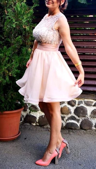 Rochie eleganta voal