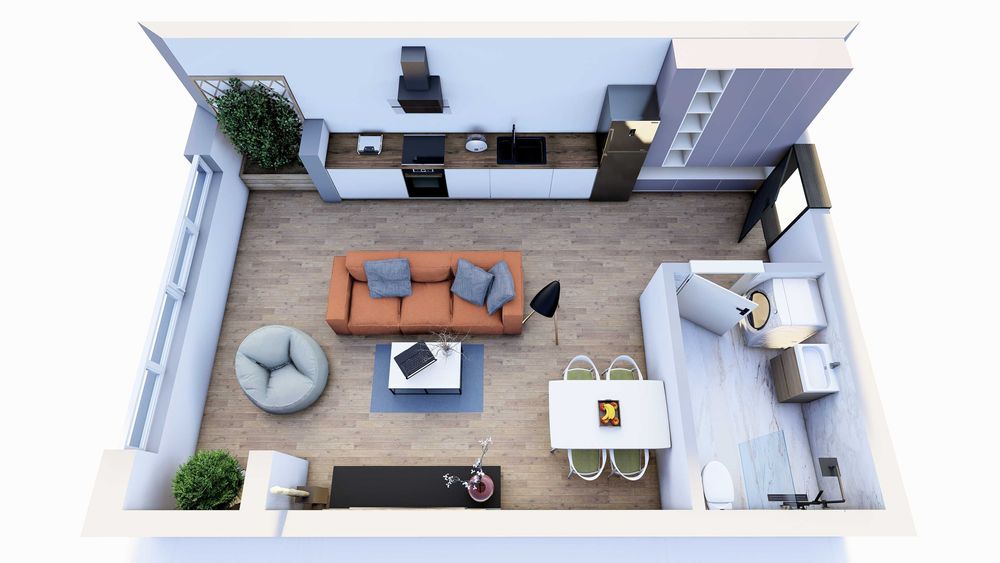 Garsoniere noi de vânzare în Codlea