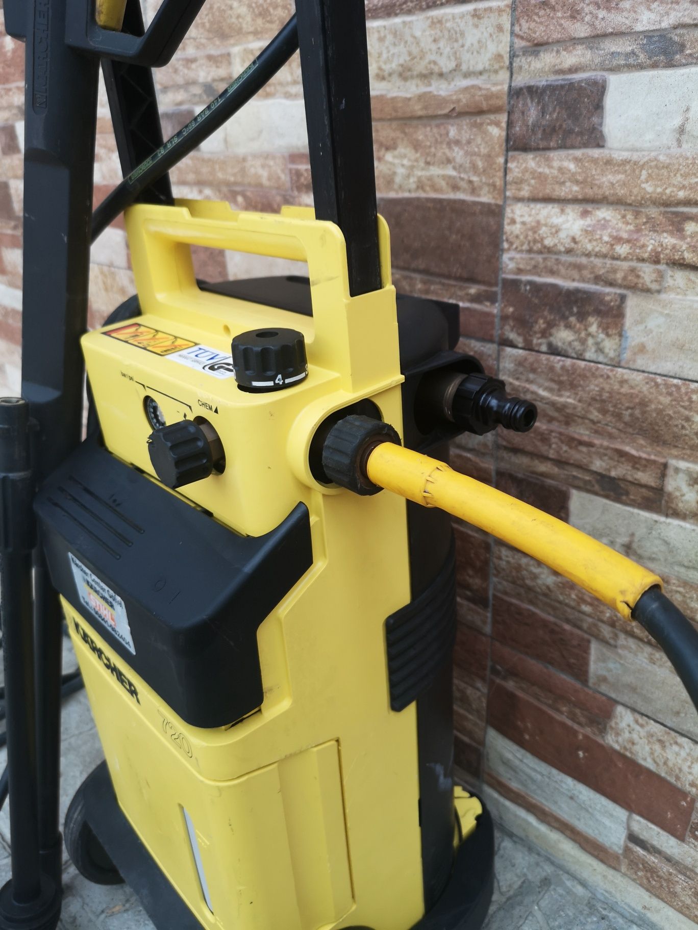 Водоструйка Karcher k7. 20 160bar 3kw 220V БронзГлава Супер Силна Отпу