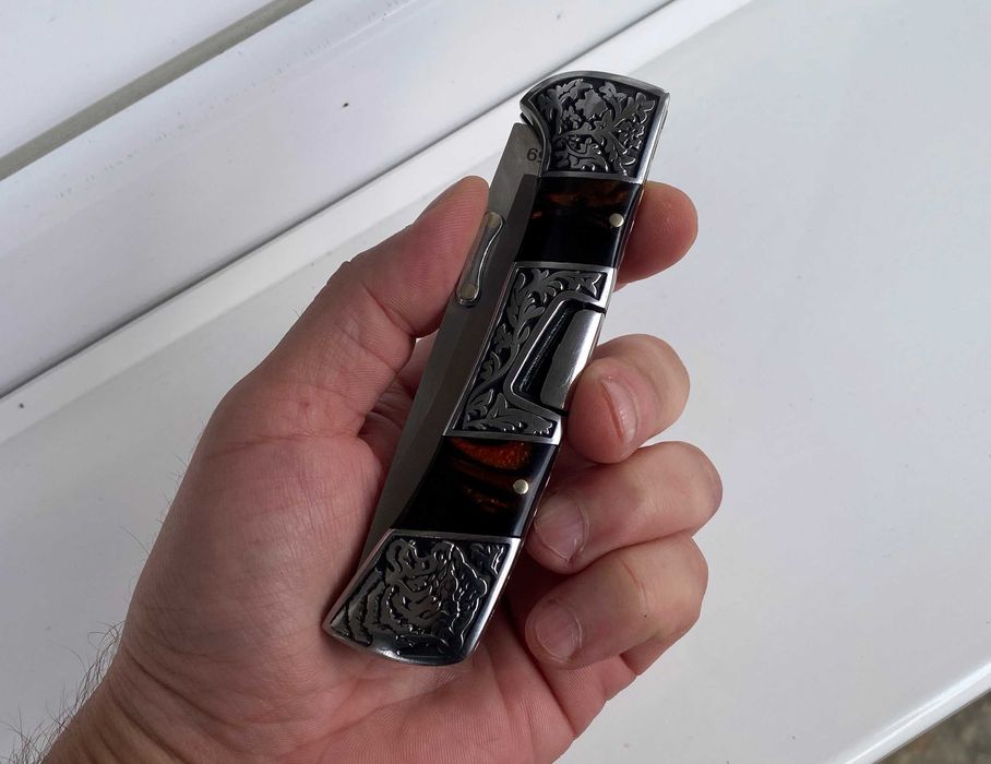 Briceag automat cutit Columbia, nou - model deosebit - ideal cadou