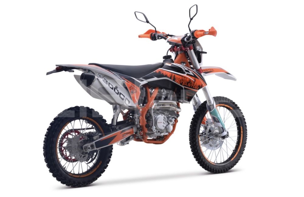 300CC GAS TelStar ENDURO CROSS С БАЛАНС и водно охлаждане ново