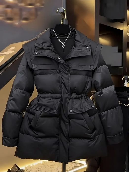 Зимно,черно дамско яке