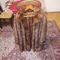 Кожено палто от естествен гръцки Визон