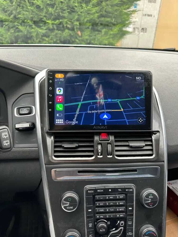 Navigatie GPS Android 13 Dedicata Volvo XC60 - CarPlay, DSP, BT, Wi-Fi