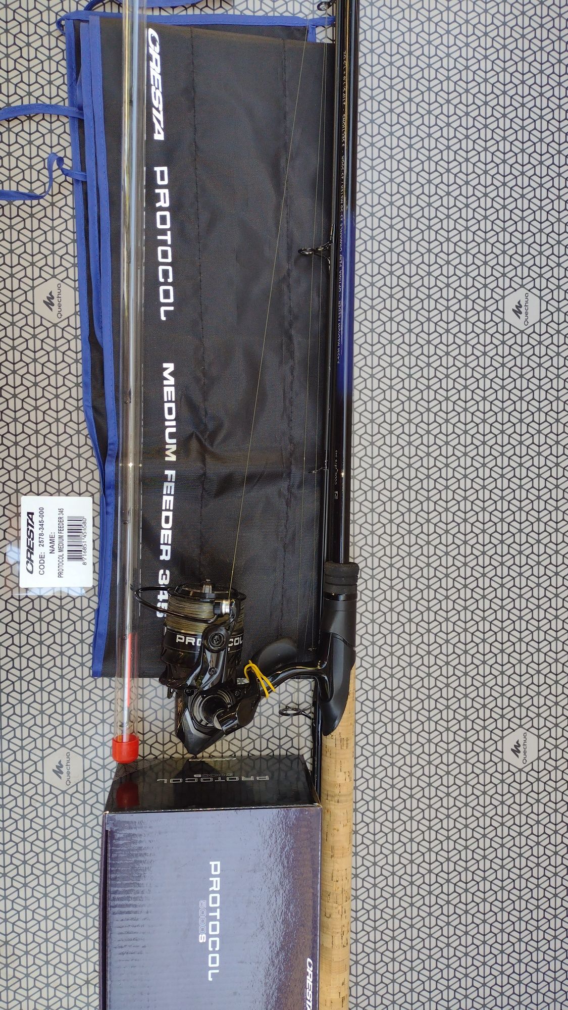CRESTA Protocol Method Feeder 345 25-50g, макара CRESTA Protocol 5000S
