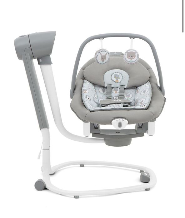 Leagan si balansoar pentru copii Joie Serina 2 in 1, rotativ, Portrait