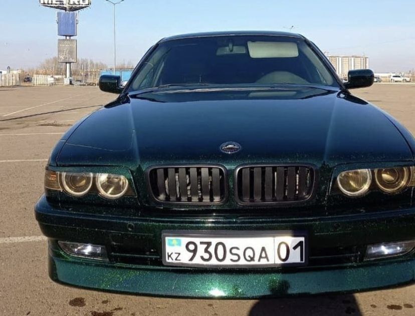 Е38 га бампер туманка поворотник шницер обвес