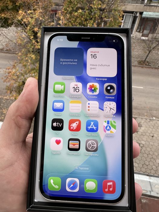 iPhone 12 Pro 256GB White 86% батерия  Много добро състояние.