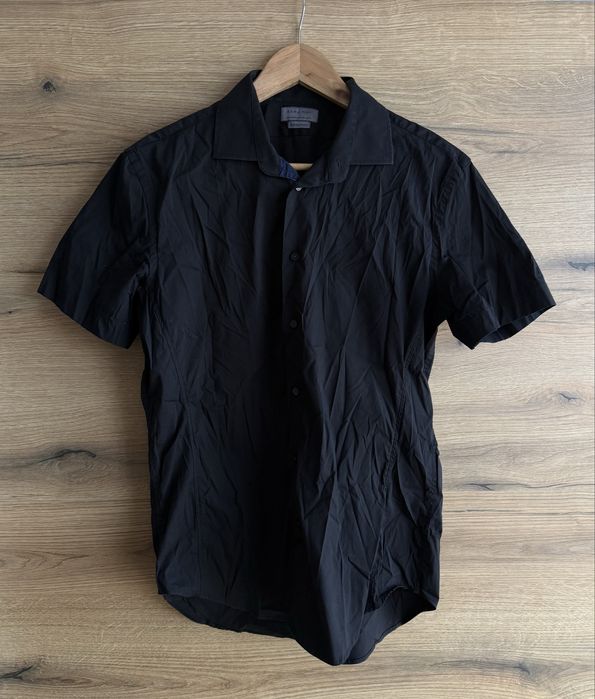 Мъжка черна риза Zara размер S.