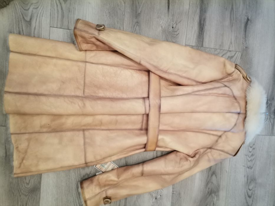 Haina de piele lunga