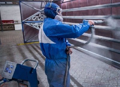 Порошковая покраска метало изделии